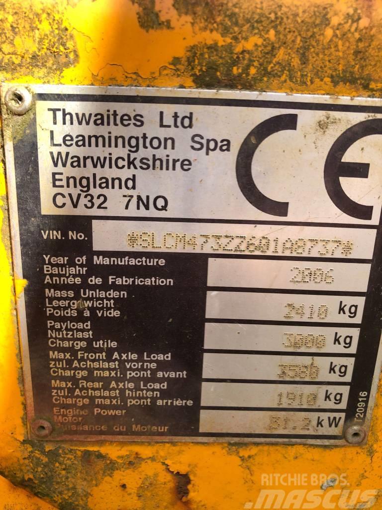 Thwaites 3 ton Damperi za gradilište