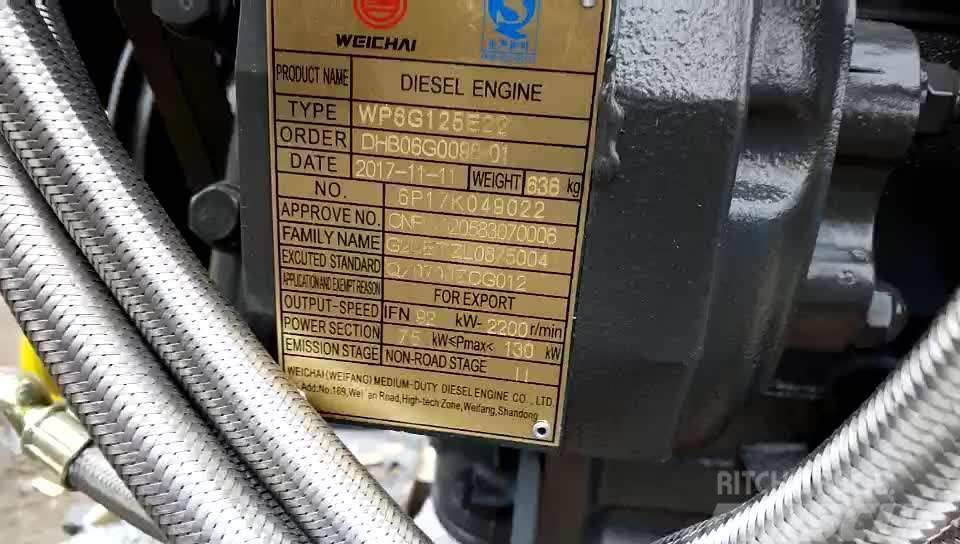 Weichai WP6G125E22 Motori za građevinarstvo