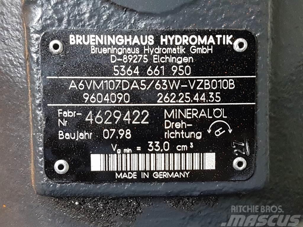 Schaeff SKL853-Brueninghaus A6VM107DA5/63W-Drive motor Hidraulika