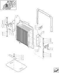 New Holland - Furtun radiator - 84329358 Radijatori