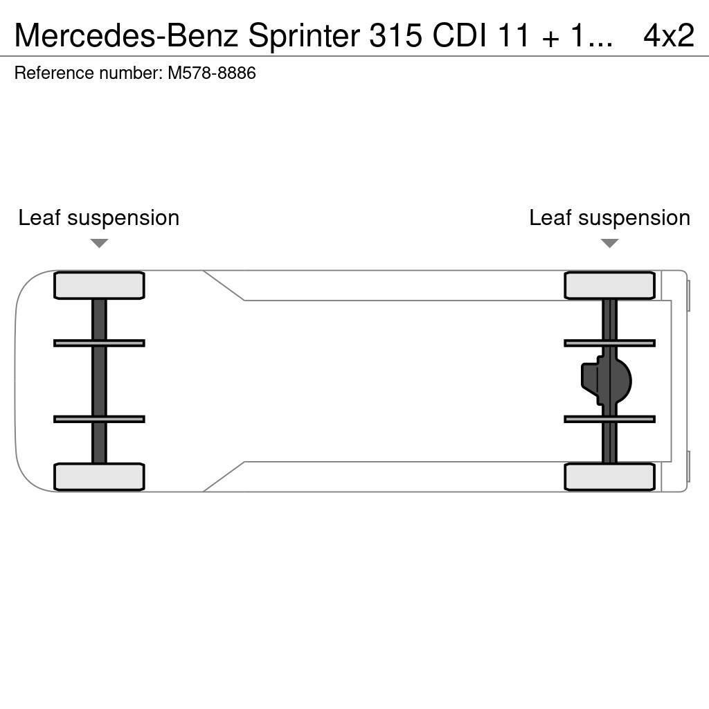 Mercedes-Benz Sprinter 315 CDI 11 + 1 SEATS / LIFT Mini autobusi