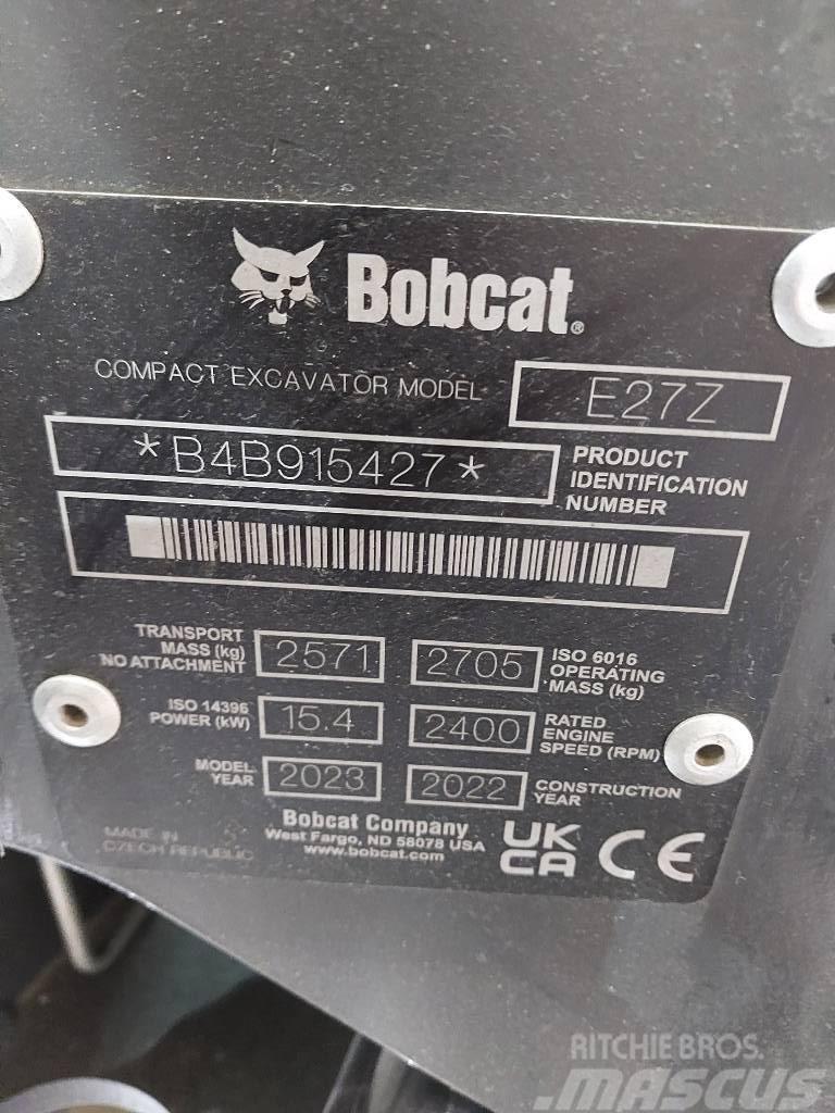 Bobcat E 27 Z Mini bageri < 7t