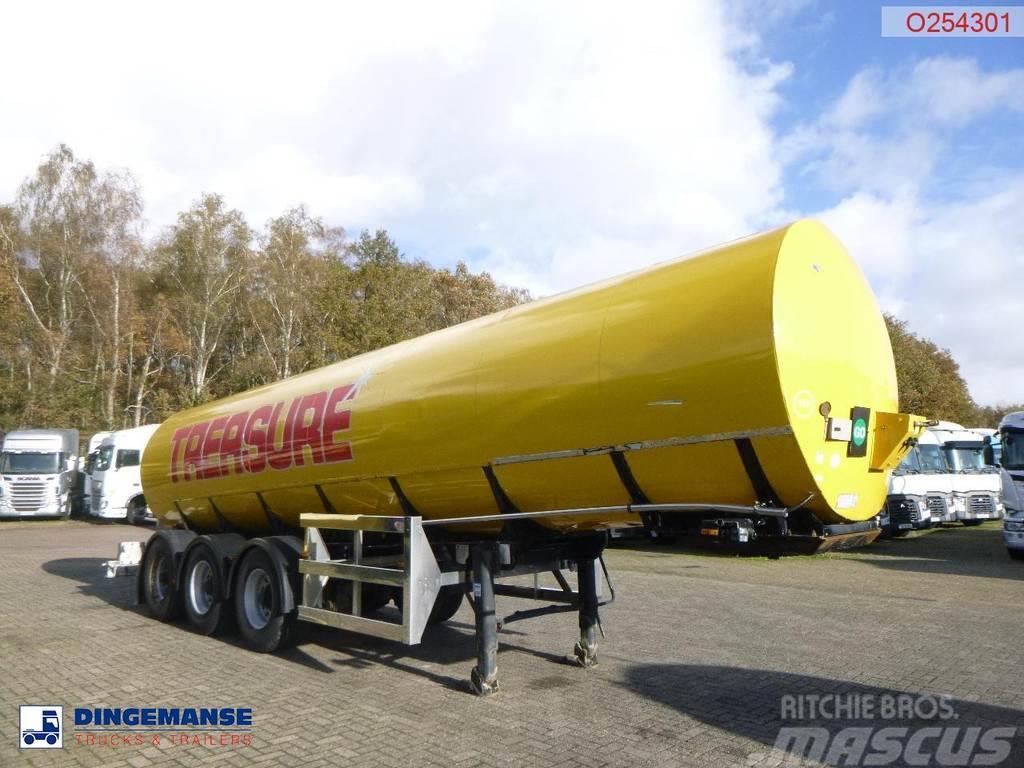  Crane Fruehauf Food (beer) tank inox 30 m3 / 2 com Poluprikolice cisterne