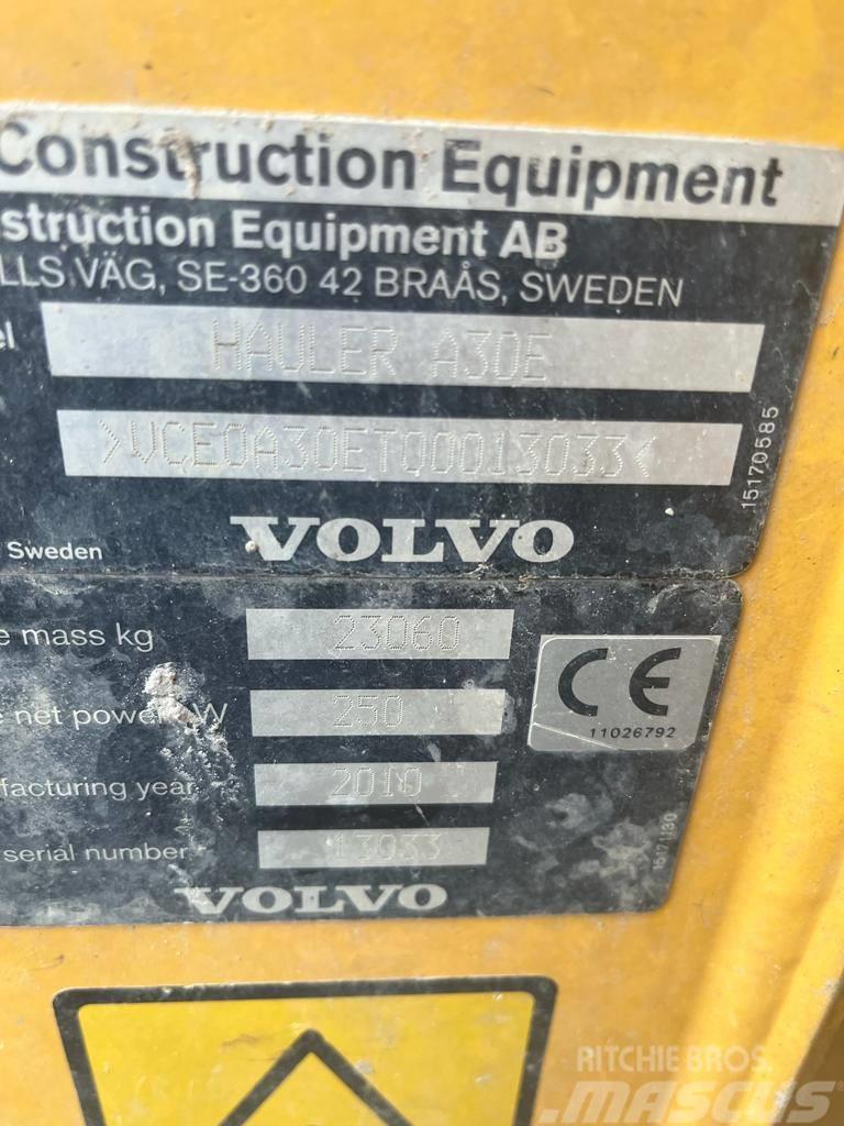 Volvo A 30 E Zglobni damperi