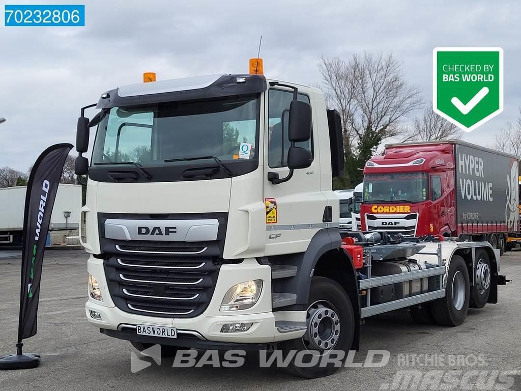 DAF CF 480 6X2 Dalby 20T Abroller ACC Lift-Lenkachse E Rol kiper kamioni sa kukom za podizanje tereta