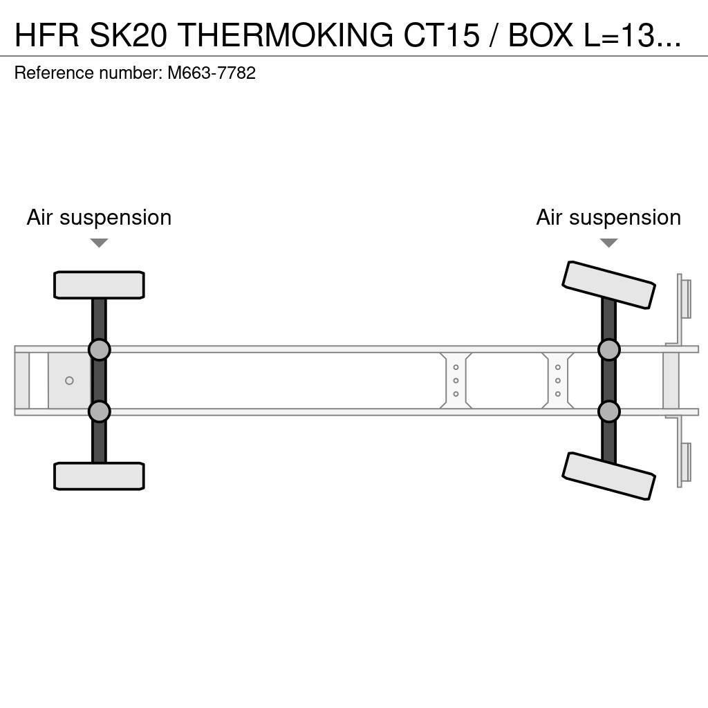 HFR SK20 THERMOKING CT15 / BOX L=13450 mm Poluprikolice hladnjače