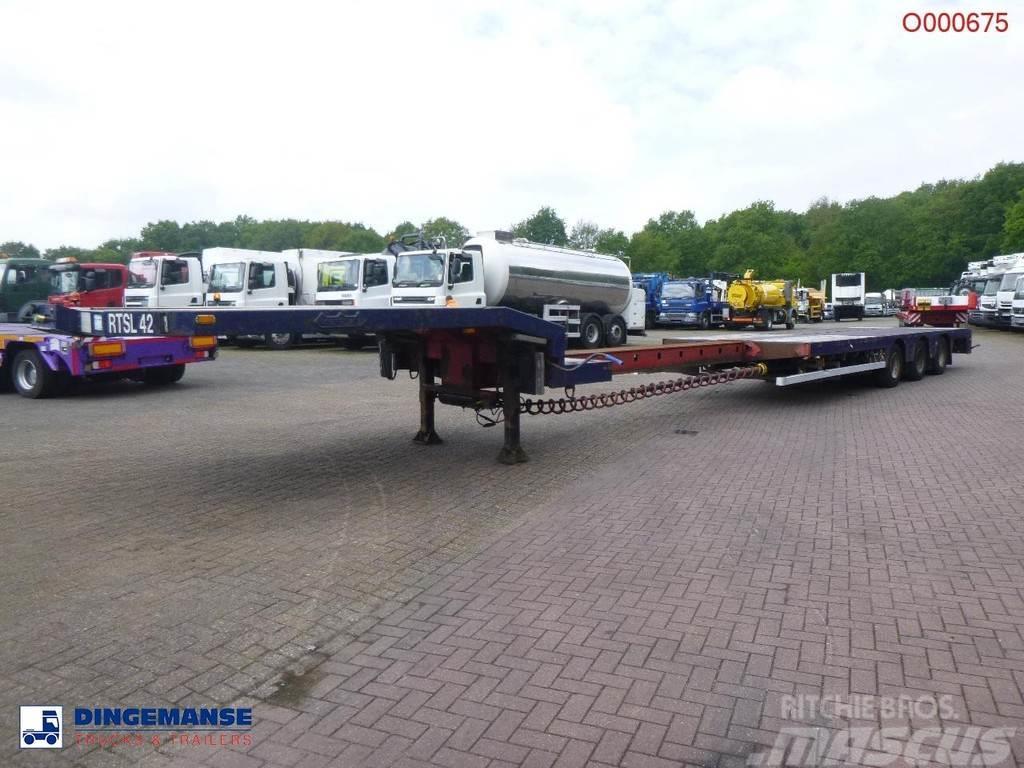 Nooteboom 3-axle semi-lowbed trailer OSDS-48-03V / ext. 15 m Poluprikolice labudice