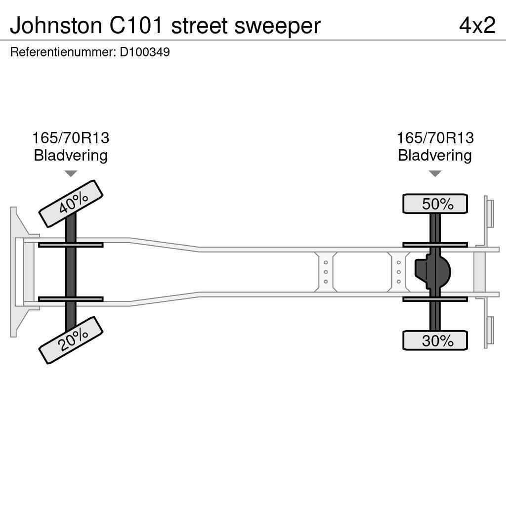 Johnston C101 street sweeper Kombi vozila/ vakum kamioni