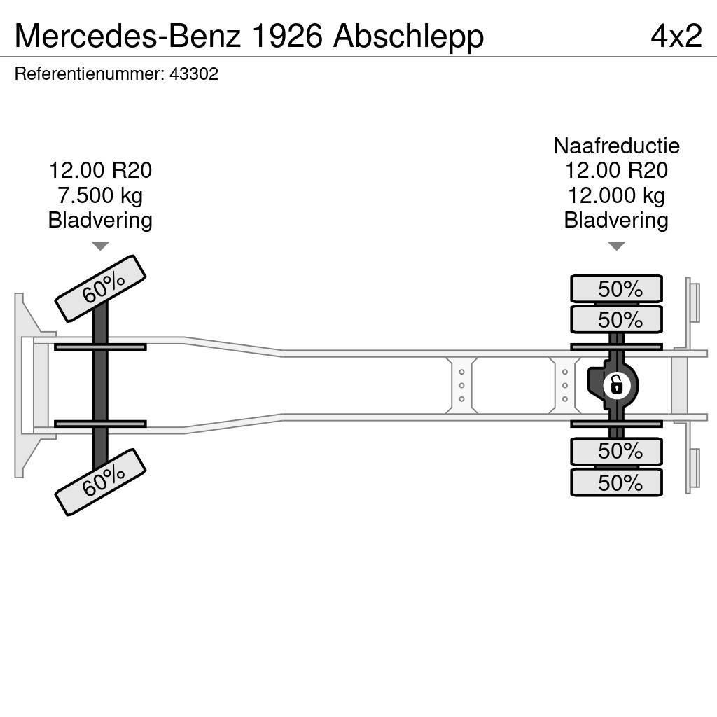 Mercedes-Benz 1926 Abschlepp Šleperi za vozila