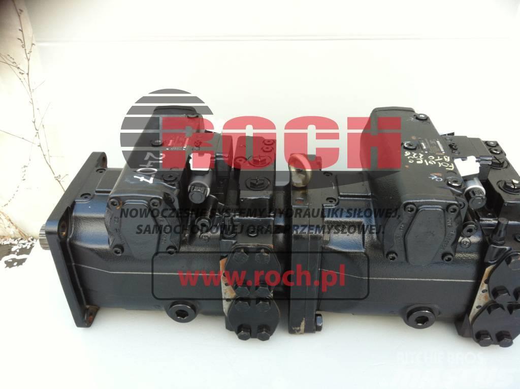 Tana OY  G450 G500 Rexroth Pompa Pump A4V+A4V Hidraulika