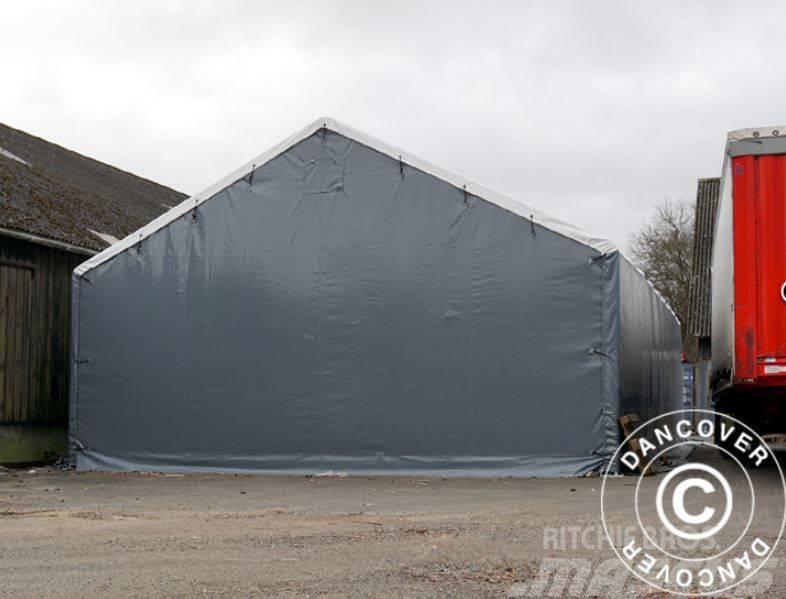 Dancover Storage Shelter Titanium 8x18x3x5m PVC Telthal Ostalo za građevinarstvo