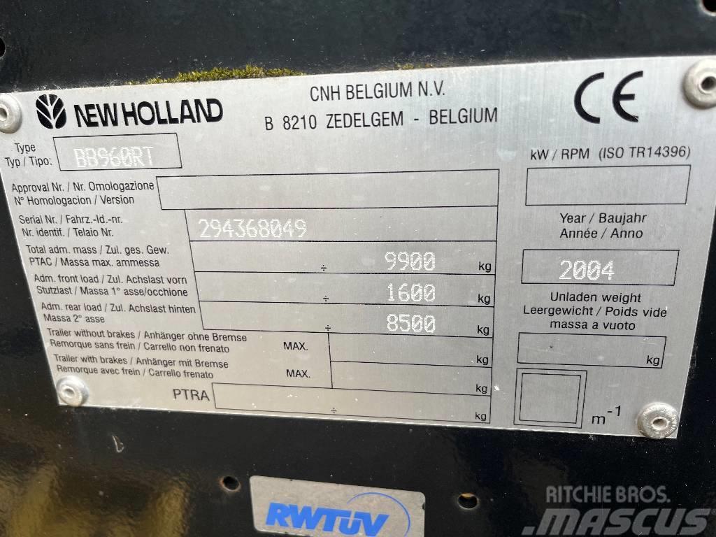 New Holland BB 960 A Dismantled: only spare parts Prese/balirke za četvrtaste bale