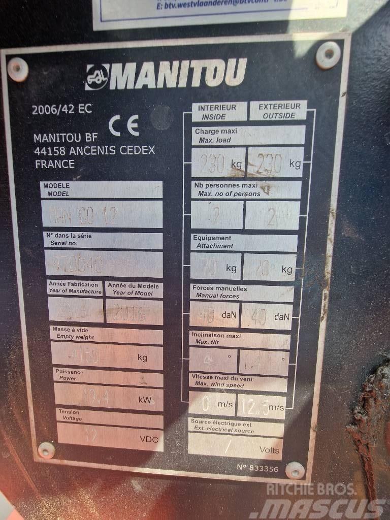 Manitou Mango 12 Zglobne podizne platforme