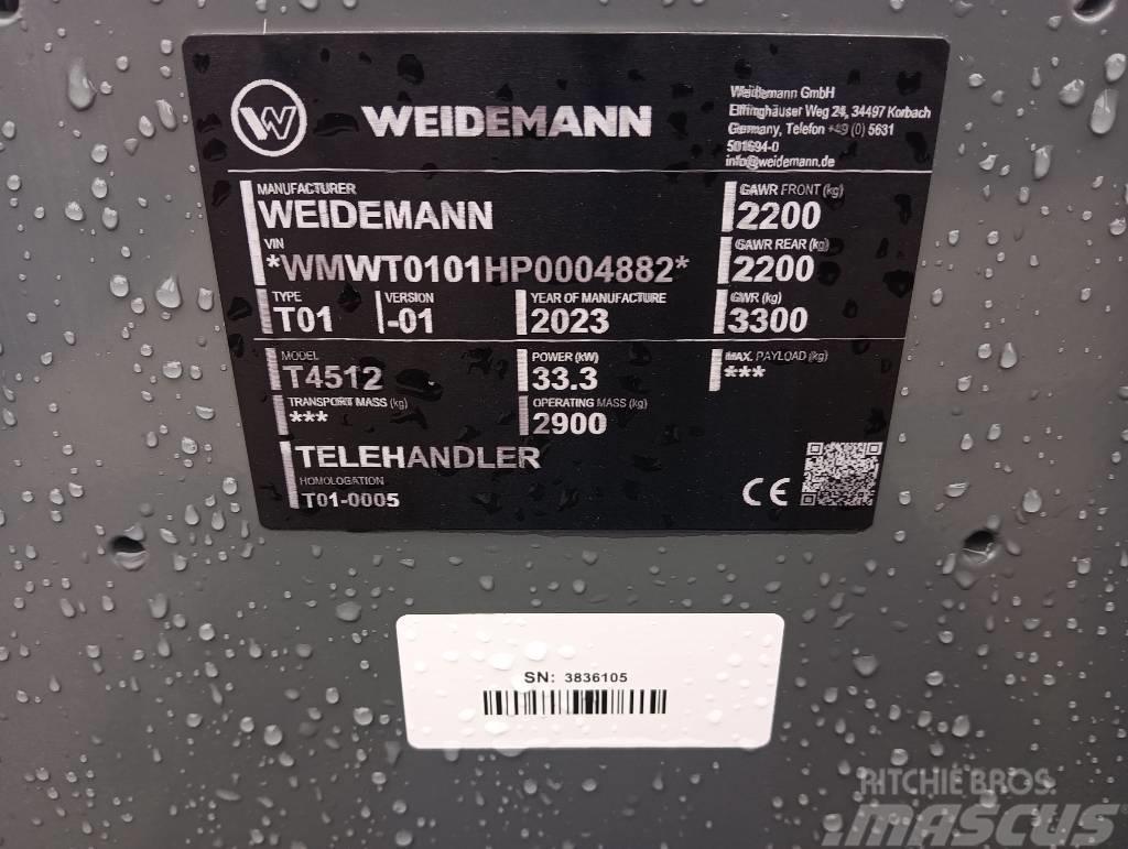 Weidemann T4512 Teleskopski viljuškari