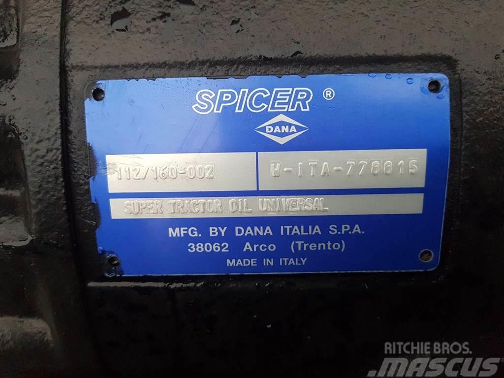 Redrock TH301-Spicer Dana 112/160-002-Axle/Achse/As Osovine