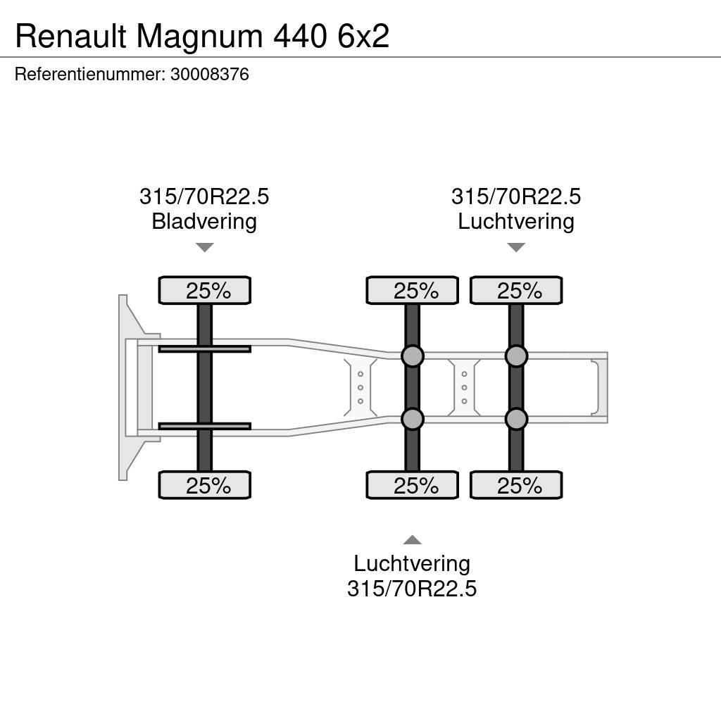 Renault Magnum 440 6x2 Tegljači