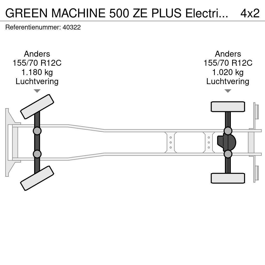 Green Machines 500 ZE PLUS Electric sweeper Polovni kamioni za čišćenje