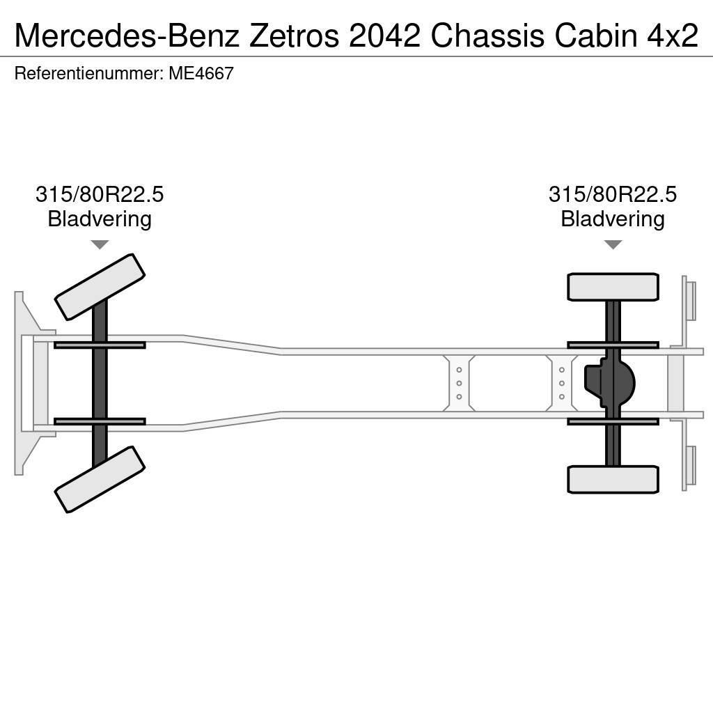 Mercedes-Benz Zetros 2042 Chassis Cabin Kamioni-šasije