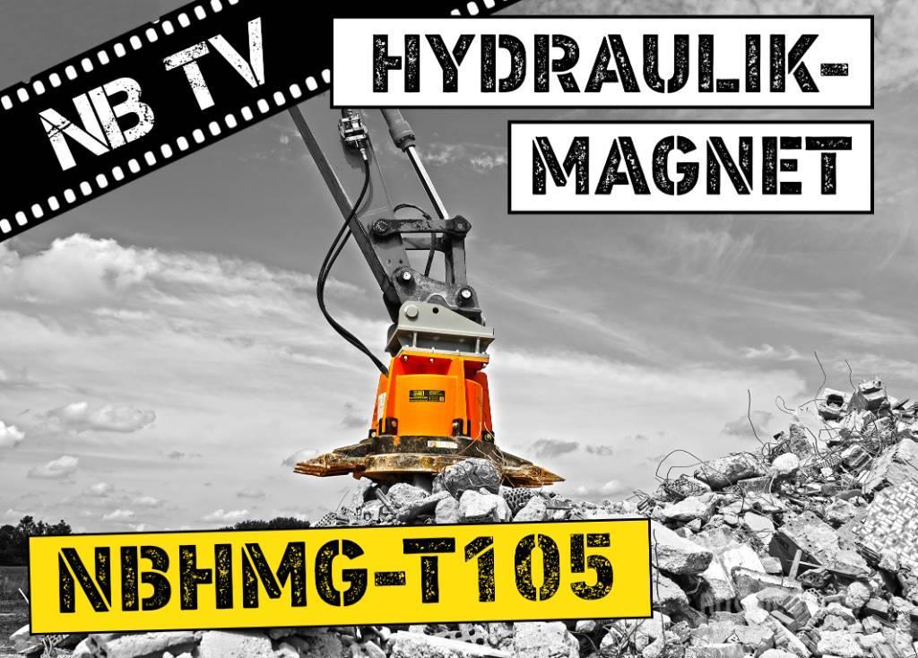  Hydraulikmagnet NBHMG T105 | Baggermagnet | 19-23t Bageri guseničari