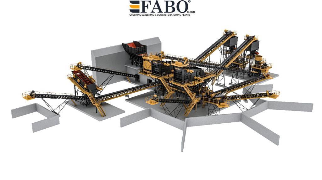 Fabo 500 T/H STATIONARY CRUSHING PLANT Drobilice