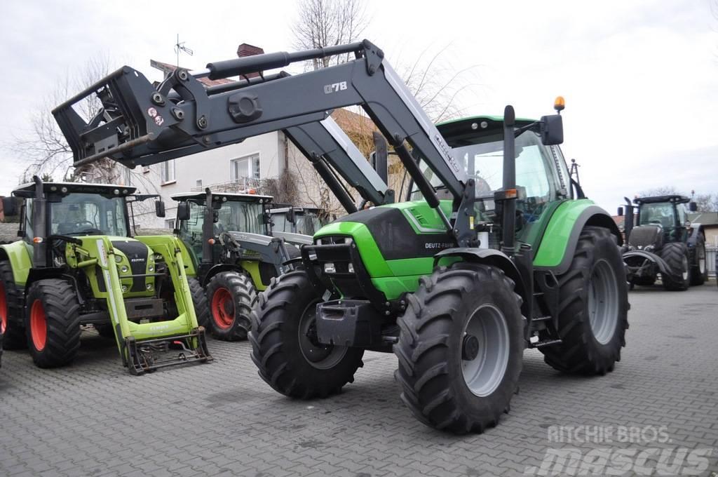 Deutz-Fahr AGROTRON 6160 P + QUICKE Q78 Traktori
