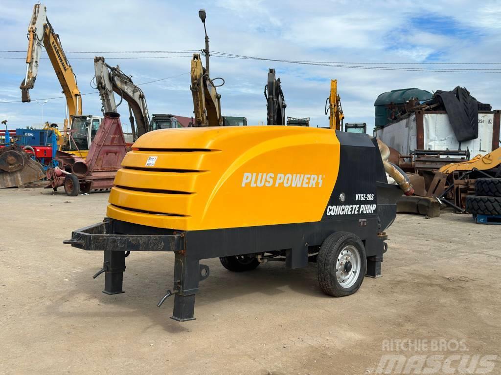  Plus Power VTGZ-20S Kamionske beton pumpe