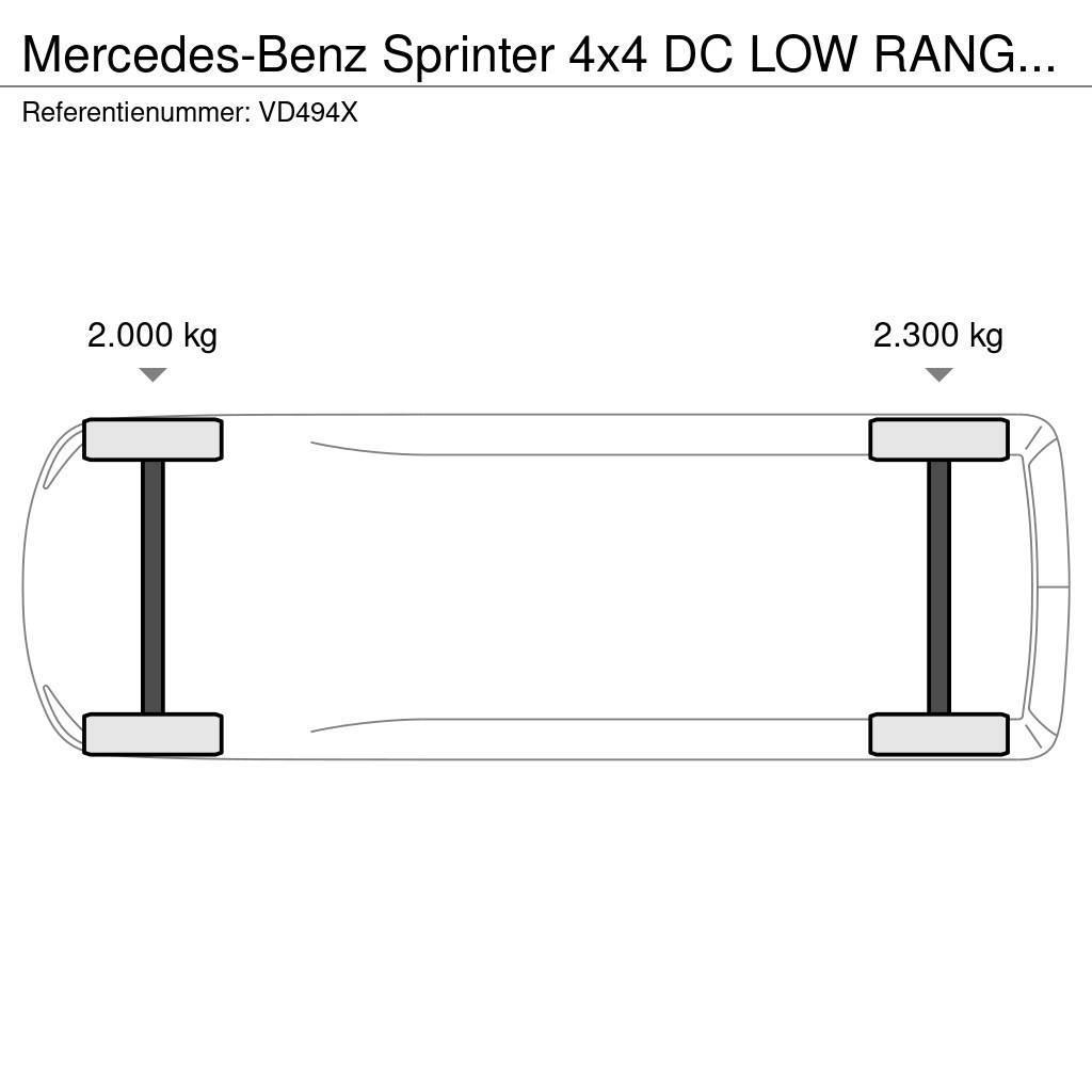 Mercedes-Benz Sprinter 4x4 DC LOW RANGE BE-LICENSE 10-TON Ostalo