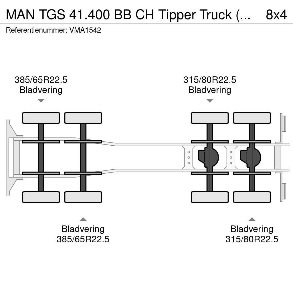 MAN TGS 41.400 BB CH Tipper Truck (41 units) Kiperi kamioni
