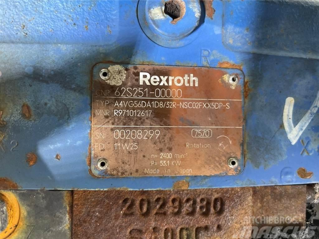 Hitachi ZW95LSD-Rexroth A4VG56DA1D8/32R-Drive pump/Rijpomp Hidraulika
