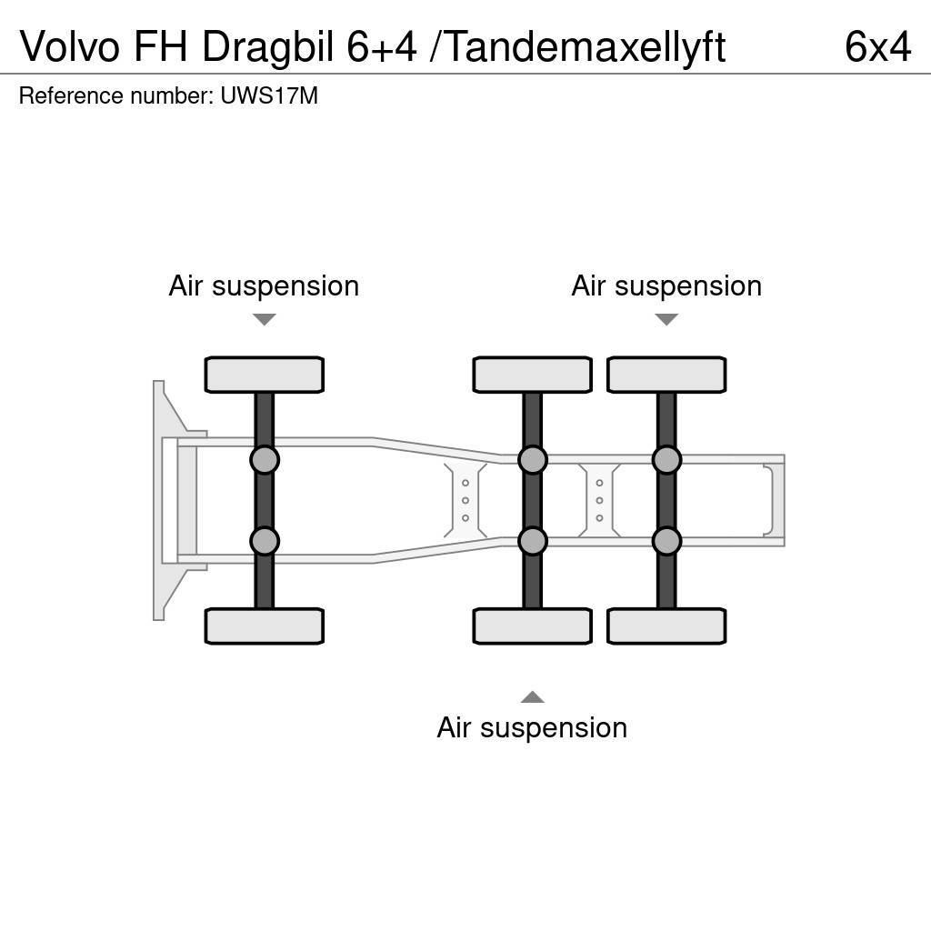 Volvo FH Dragbil 6+4 /Tandemaxellyft Tegljači