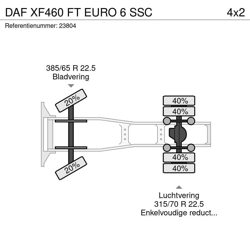 DAF XF460 FT EURO 6 SSC Tegljači