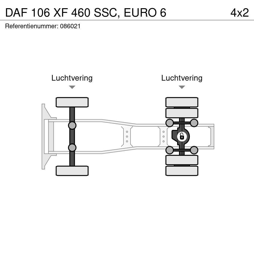 DAF 106 XF 460 SSC, EURO 6 Tegljači