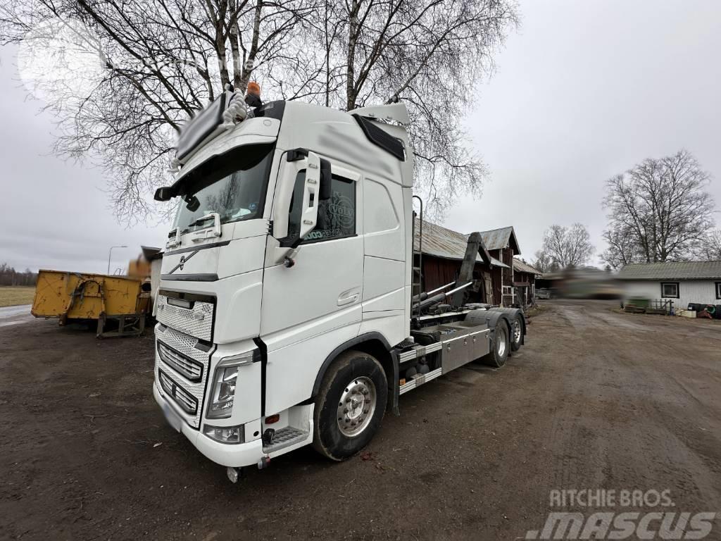 Volvo FH 540 Rol kiper kamioni sa kukom za podizanje tereta