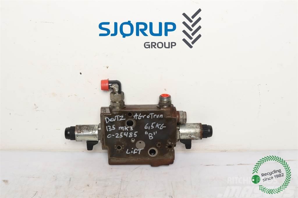 Deutz-Fahr Agrotron 135 Hydraulic lift valve Hidraulika