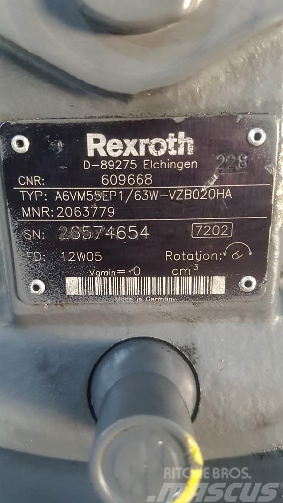 Rexroth A6VM55EP1/63W - Drive motor/Fahrmotor/Rijmotor Hidraulika