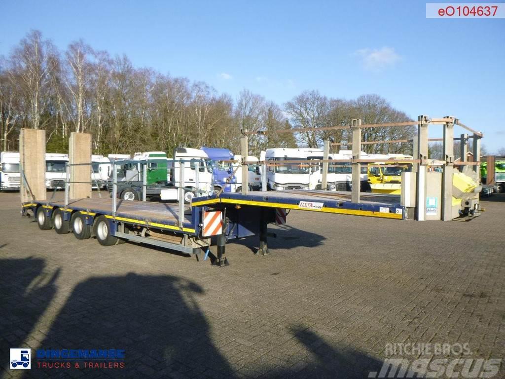 Faymonville 4-axle semi-lowbed trailer 60 t + ramps Poluprikolice labudice