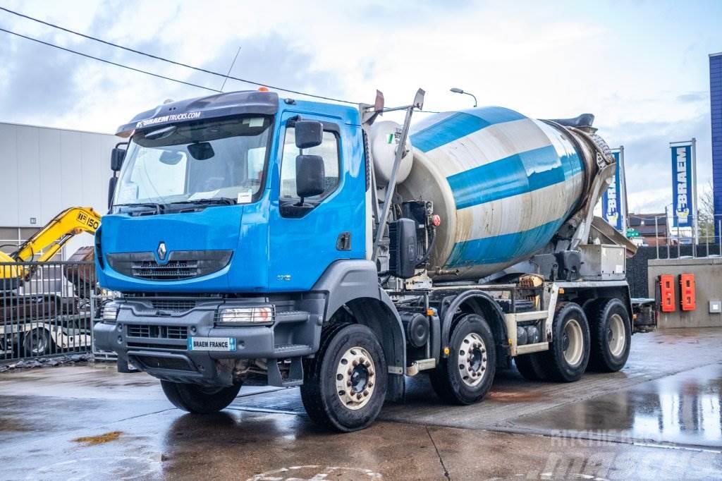 Renault KERAX 410+STETTER Kamioni mešalice za beton