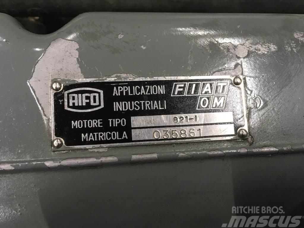 Fiat 821-I GENERATOR 110KVA USED Dizel generatori