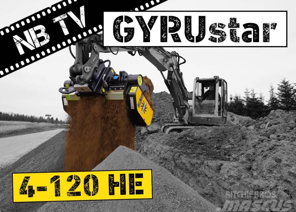 Gyru-Star 4-120HE | Siebschaufel Radlader & Bagger Korpe za prosijavanje
