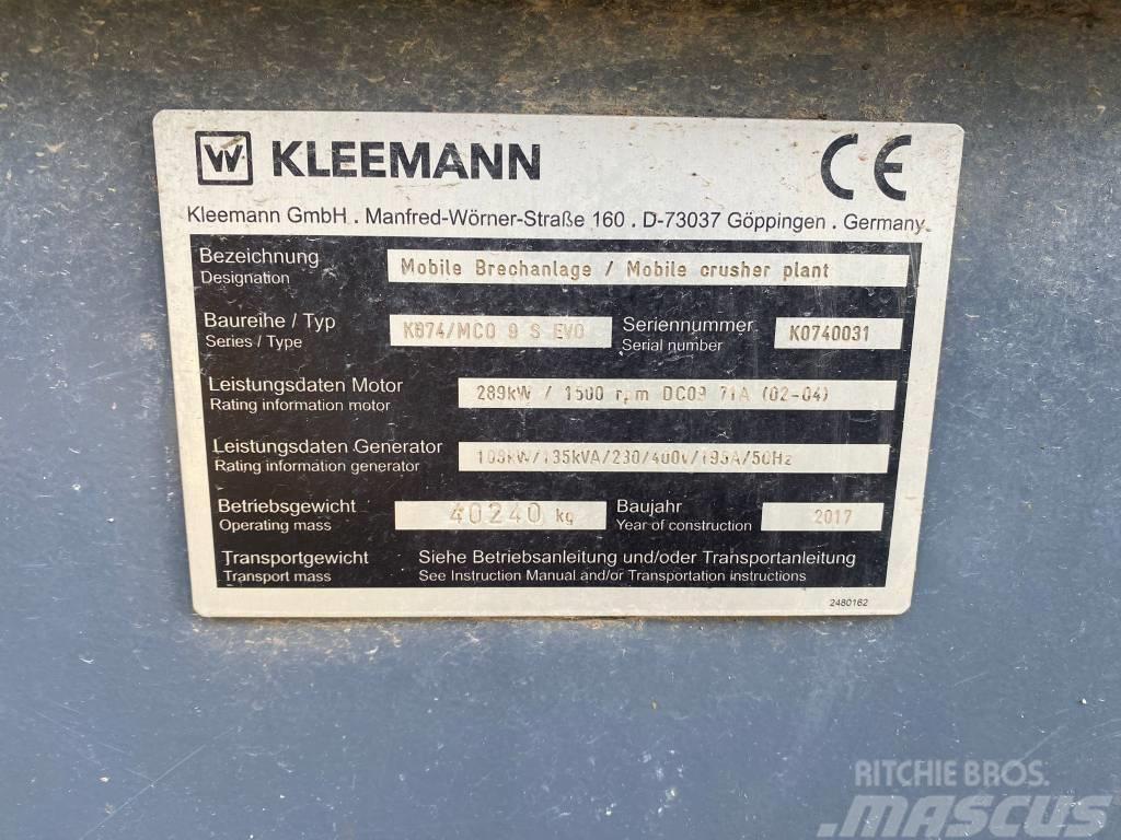 Kleemann MC O9 S EVO Mobilne drobilice