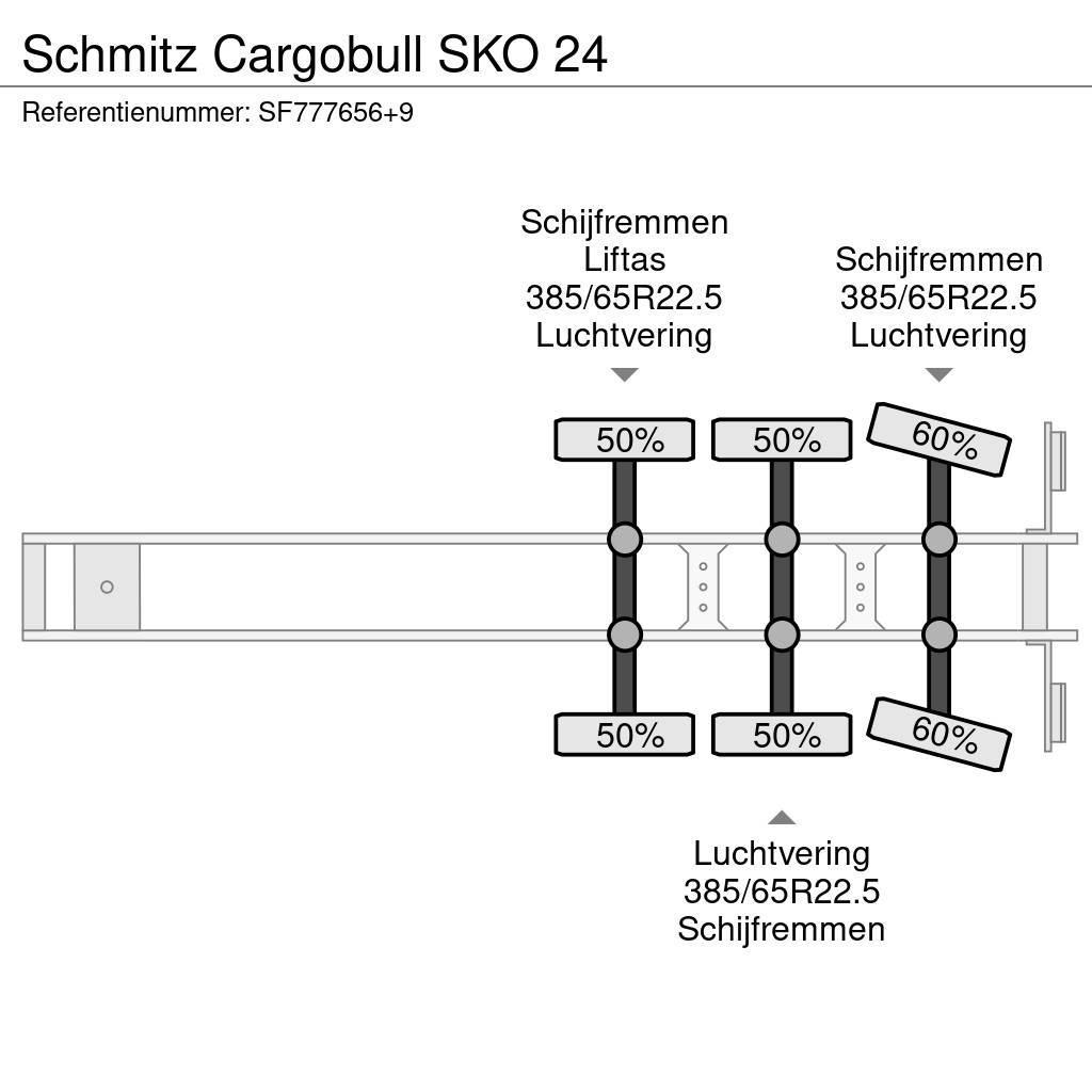 Schmitz Cargobull SKO 24 Sanduk poluprikolice