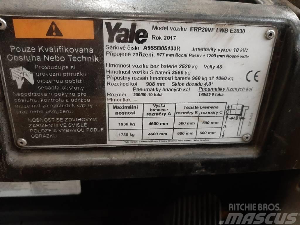Yale ERP20VFLWB Električni viljuškari