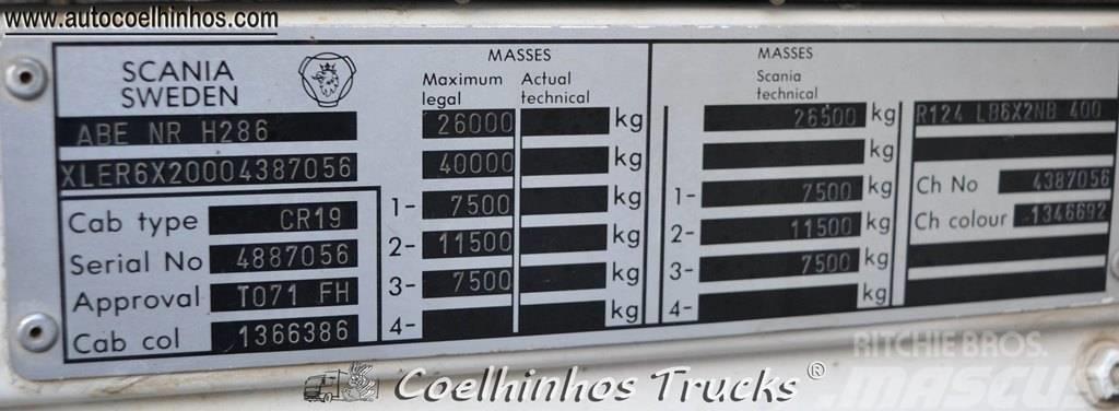 Scania 124L 400 Kamioni-šasije