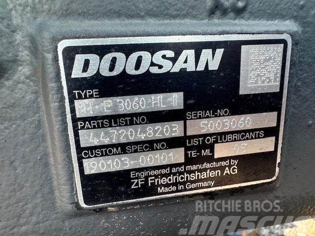 Doosan DX 160 REAL AXLES ZF MT-E 3060 Osovine