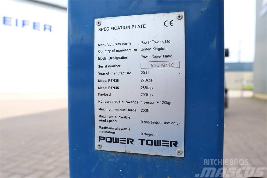 Power TOWER NANO SP Electric, 4.50m Working Height, 200k Zglobne podizne platforme