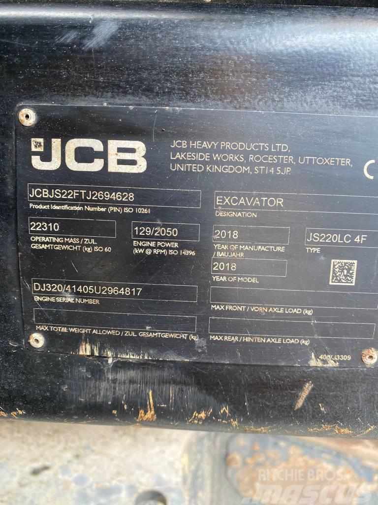 JCB JS 220 LC Bageri guseničari