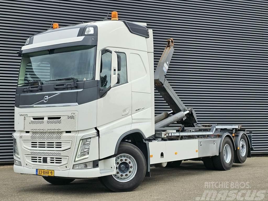 Volvo FH 460 6x2*4 /EURO 6 / VDL HOOKLIFT Rol kiper kamioni sa kukom za podizanje tereta