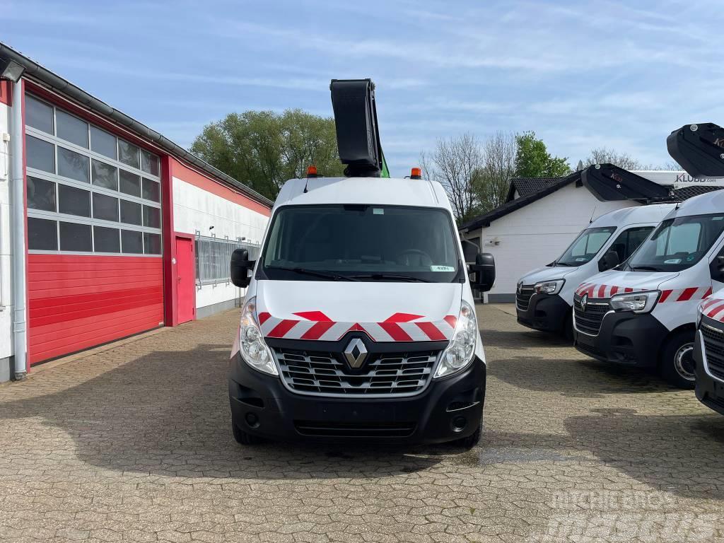 Renault Master Hubarbeitsbühne KLUBB K42P Korb 200kg EURO Auto korpe