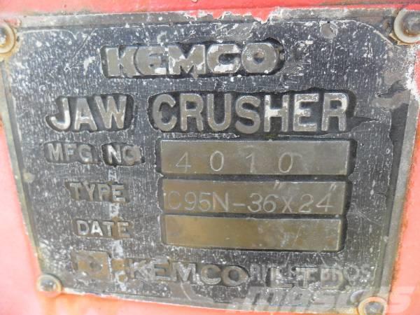 Kemco Jaw Crusher C95N 90x60 Mobilne drobilice