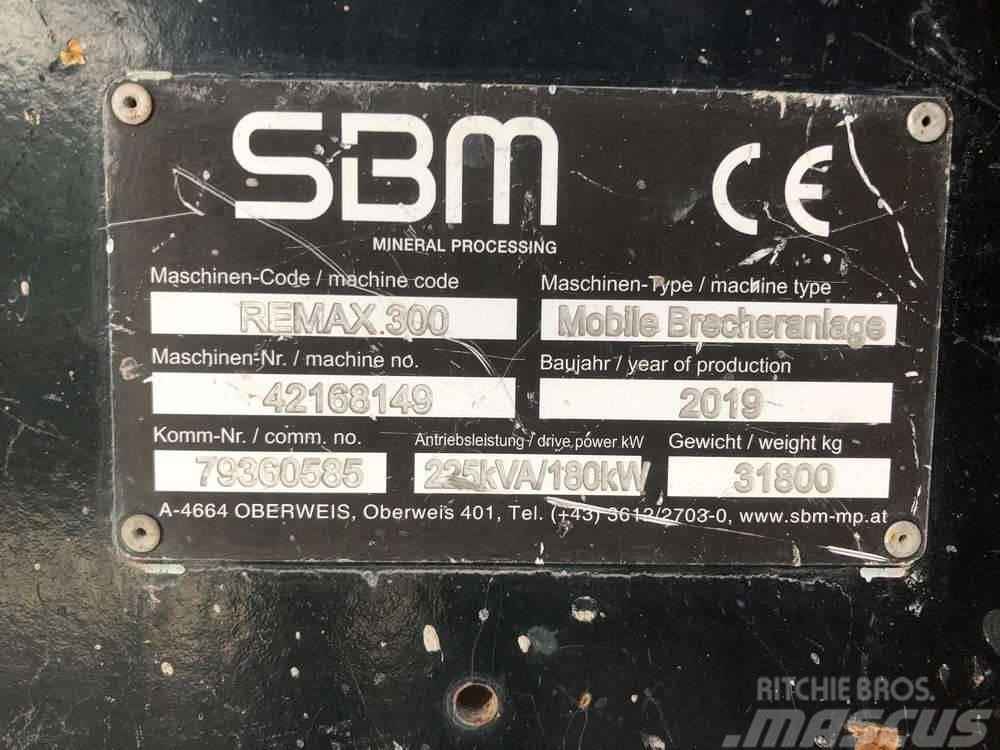 SBM Remax 300 Mobilne drobilice